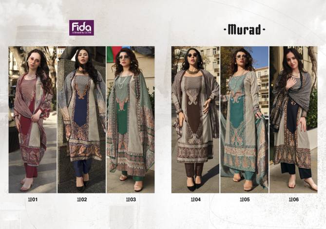 Murad By Fida Voile Cotton Dress Material Wholesale Clothing Suppliers In India